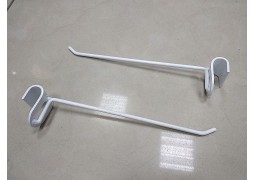 Гачок на перемичку L200 d5 (білий)